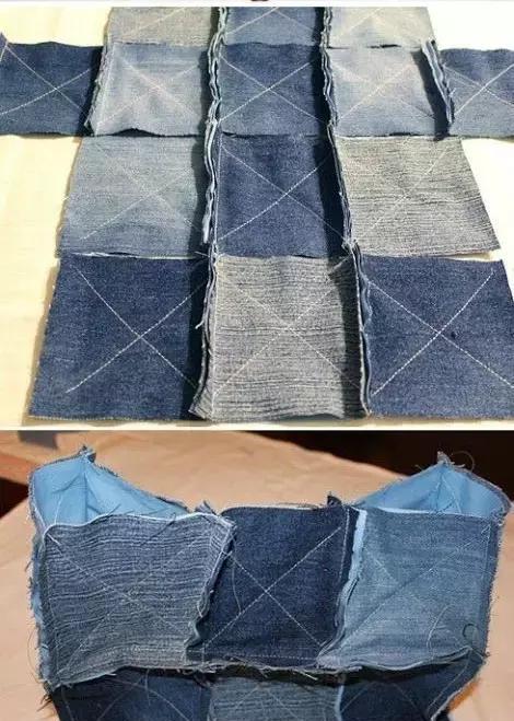旧了,坏了,不喜欢了的牛仔裤怎么办?小编教你,秒变手工达人!