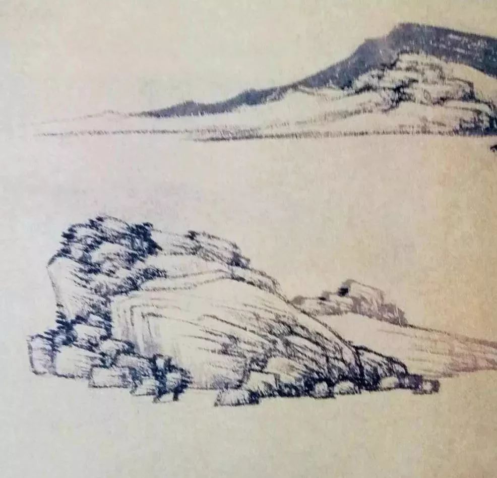 黄秋园 | 皴法与山石画法全解