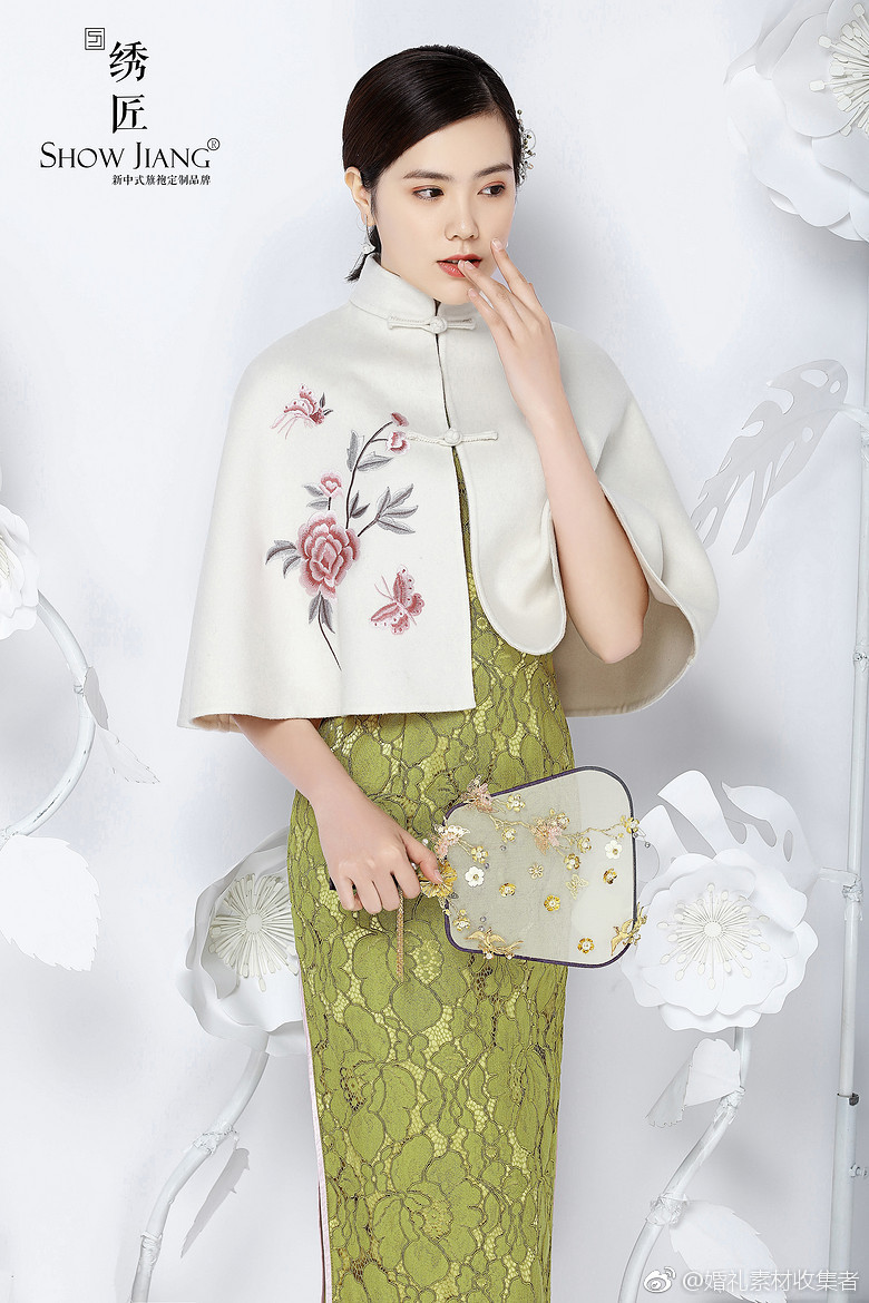 中式羊绒斗篷&重磅真丝披肩 | 秋冬暖心搭配