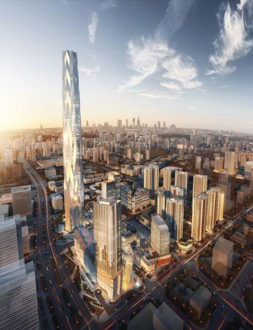 中国西南地区第一高楼已建成,总投资约100亿,超越成都蜀峰