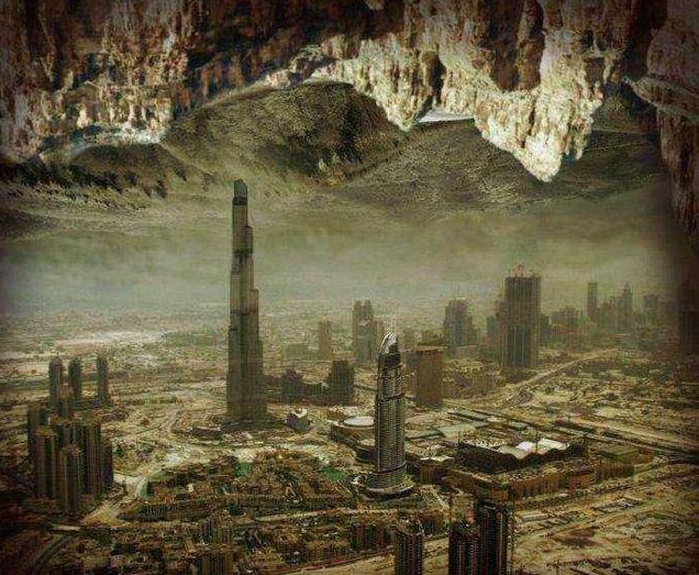 地底文明或为外星文明遗迹, 外星人曾住在地下