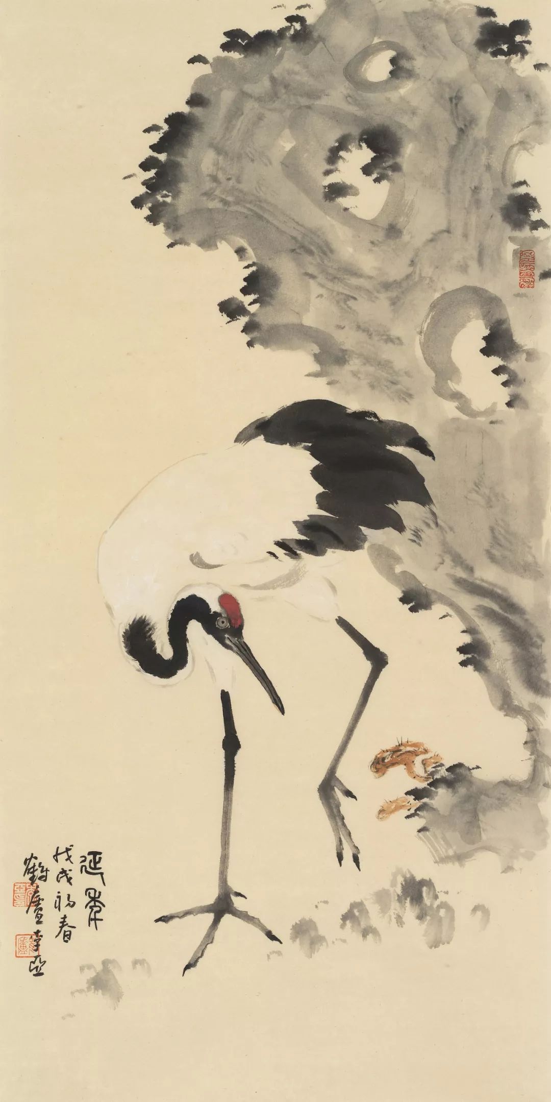 私享推荐|鹤骨松心——李亚画鹤专题