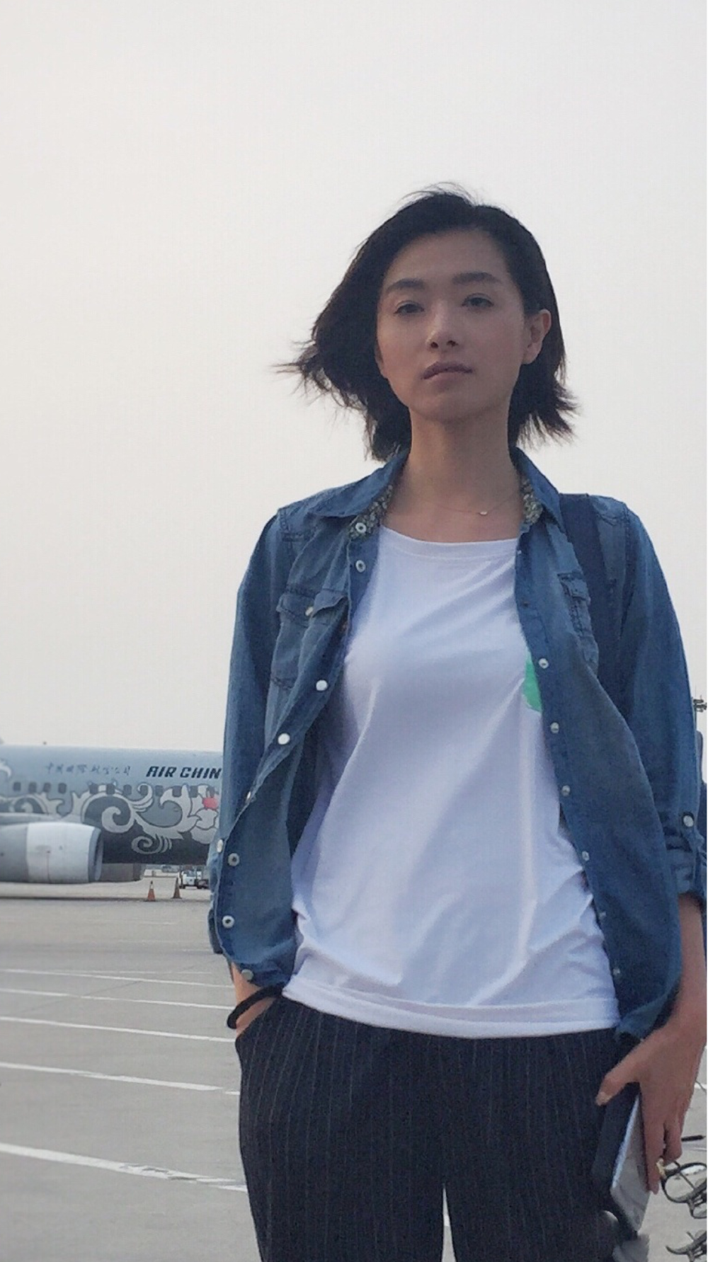 生活中的万茜是这样的一种美,喜欢吗?