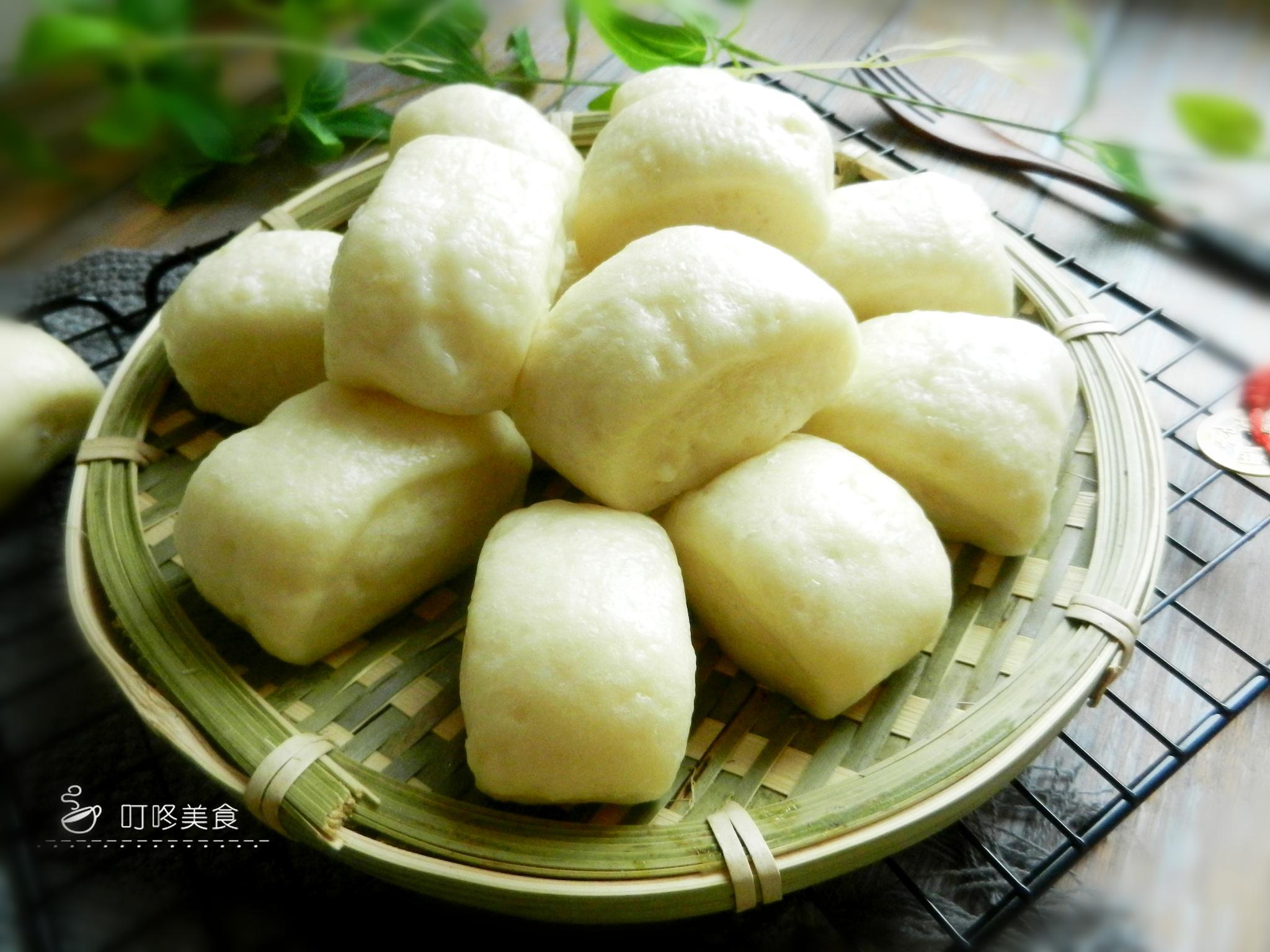 面粉加点它,做小馒头白嫩又松软,孩子一口一个,太好吃了!