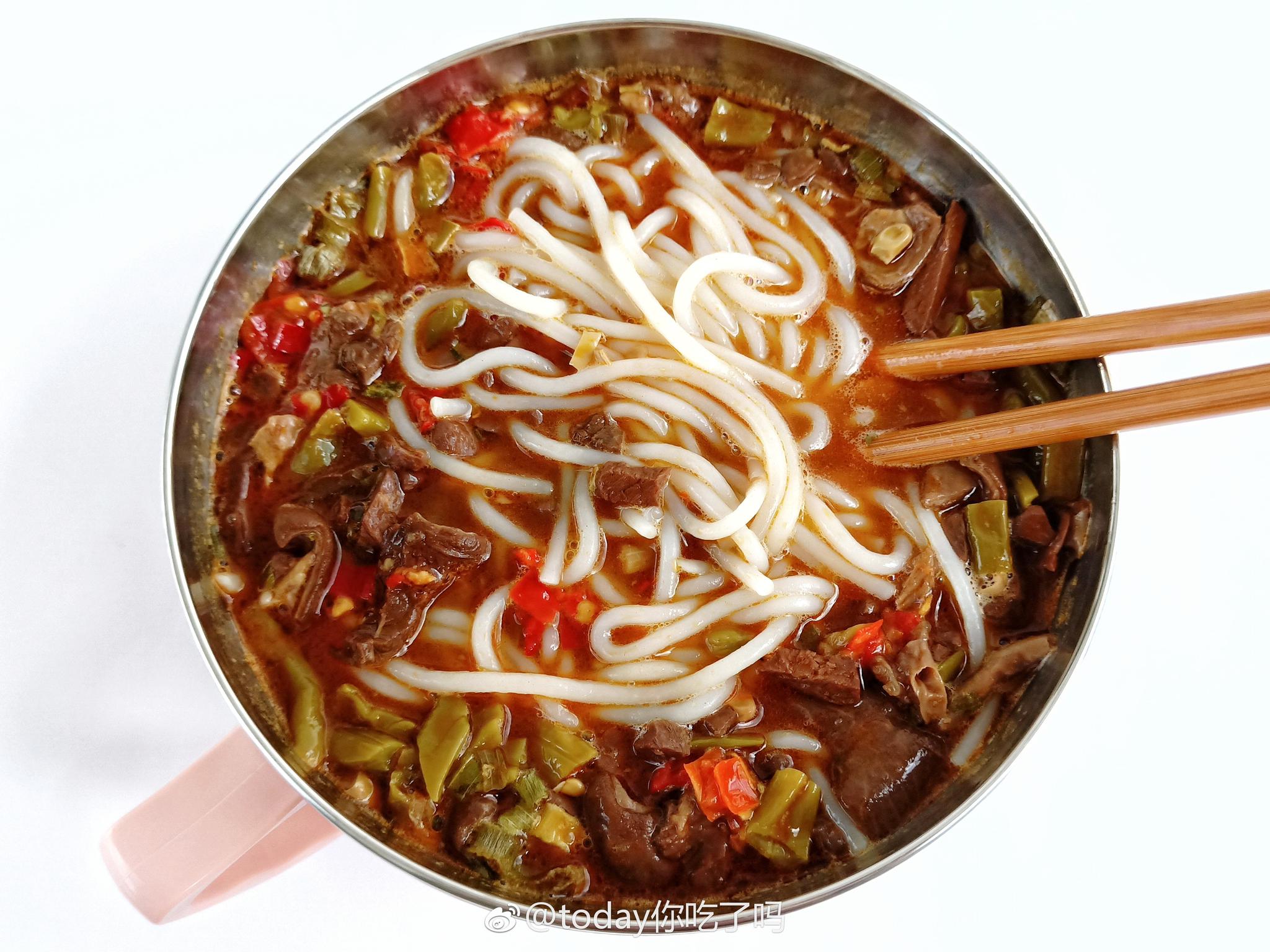 霸蛮香辣牛杂粉