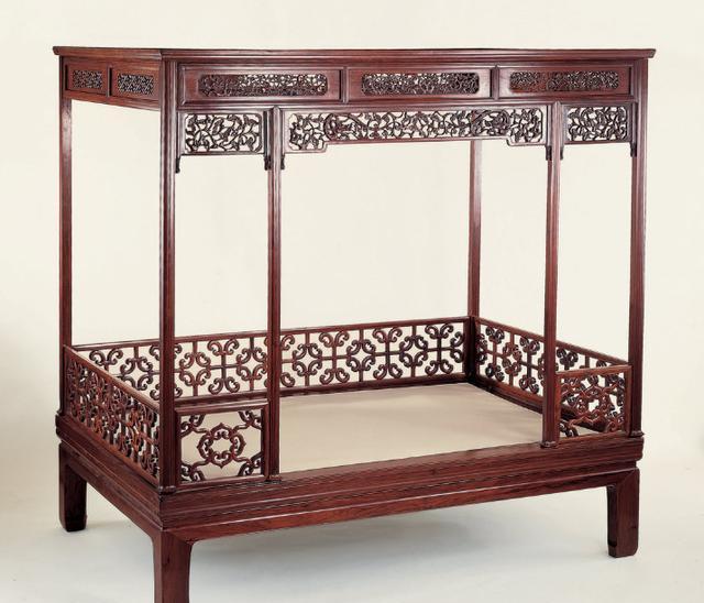 床前明月李太白闲倚胡床苏东坡描金拔步西门庆侃侃床文化