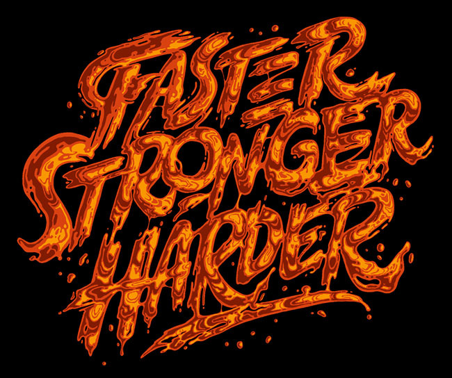 墨西哥daviher loredo液体效果字体设计._新浪看点