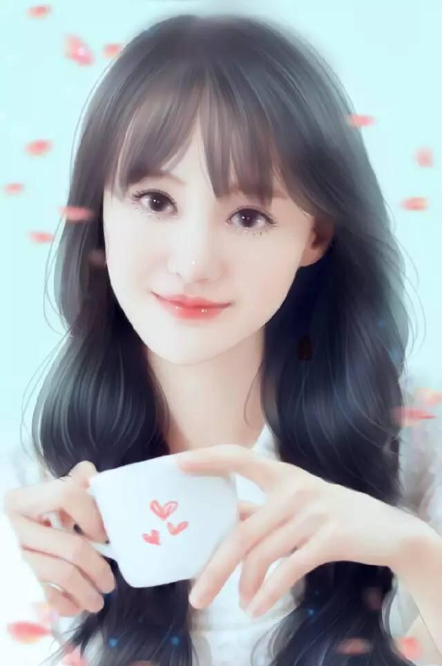 喜欢郑爽的看过来, 独一无二的爽妹子手绘图片