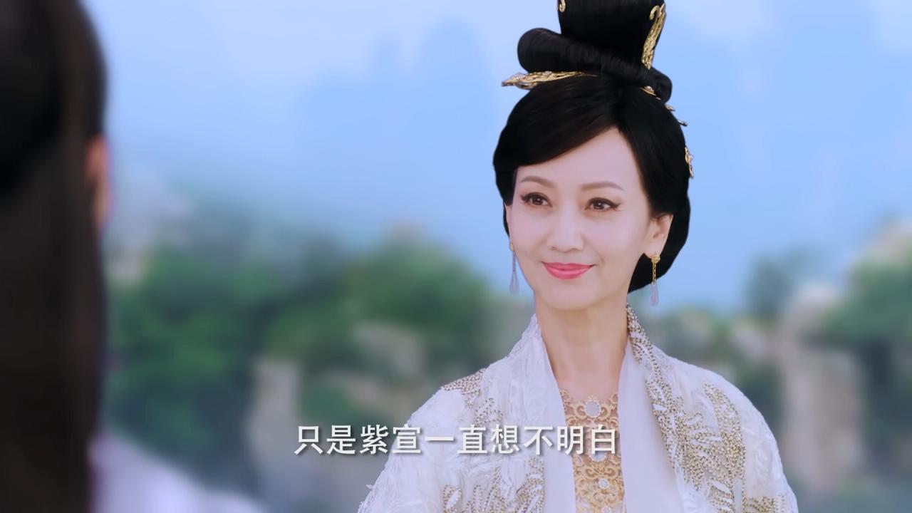 天乩之白蛇传说53岁刘嘉玲一出场和64岁赵雅芝形成鲜明对比