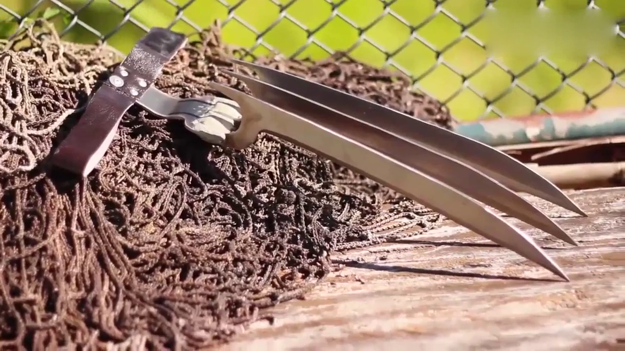 工科小伙揭秘金刚狼"爪刀"制作,一比一还原御敌兵器