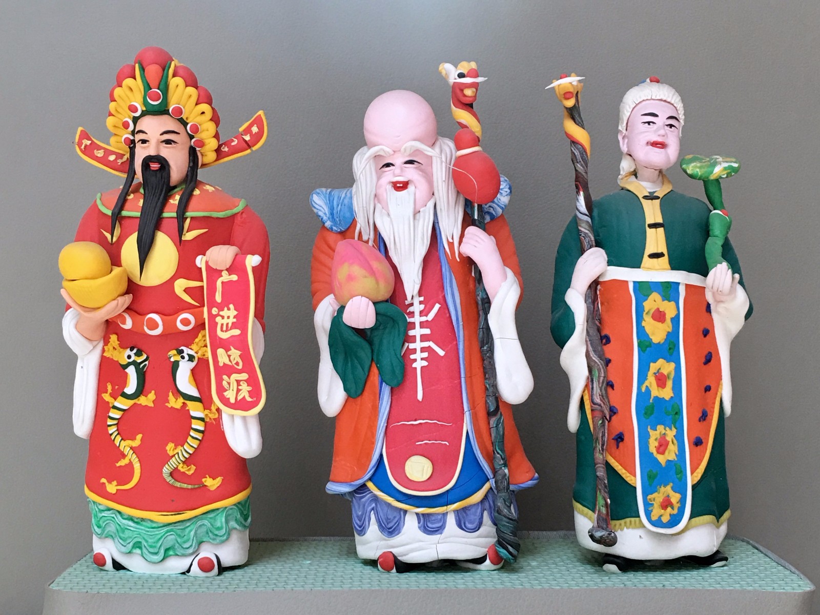 高志和的面塑（武汉 江城面塑民间艺术家，雅号“面人高”）_新浪新闻