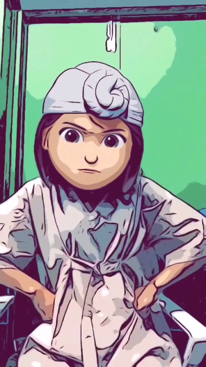 抖音动漫大头特效在目前很是流行,可以把人物的表情变得更加卡通化