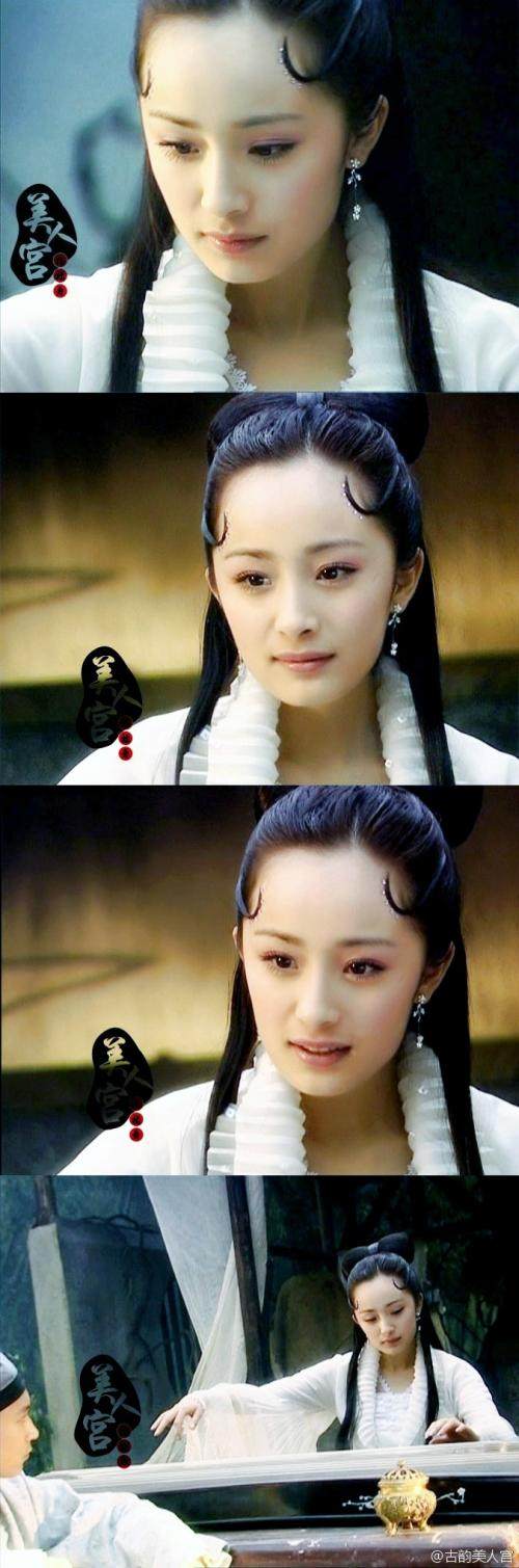 十年前杨幂饰演的聂小倩,仙气超越白浅,唯独被新娘装拖了后腿