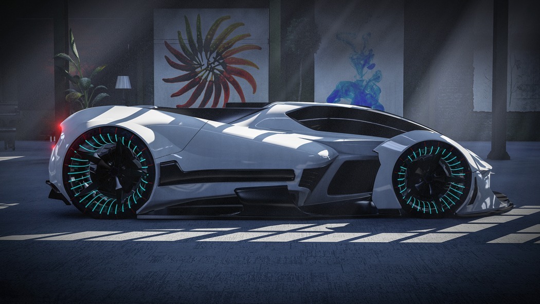 tauro概念汽车渲染效果图