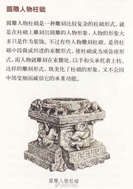 文化的精髓，中国古建筑柱础图解…|柱础|古建筑|精髓|文化_新浪新闻