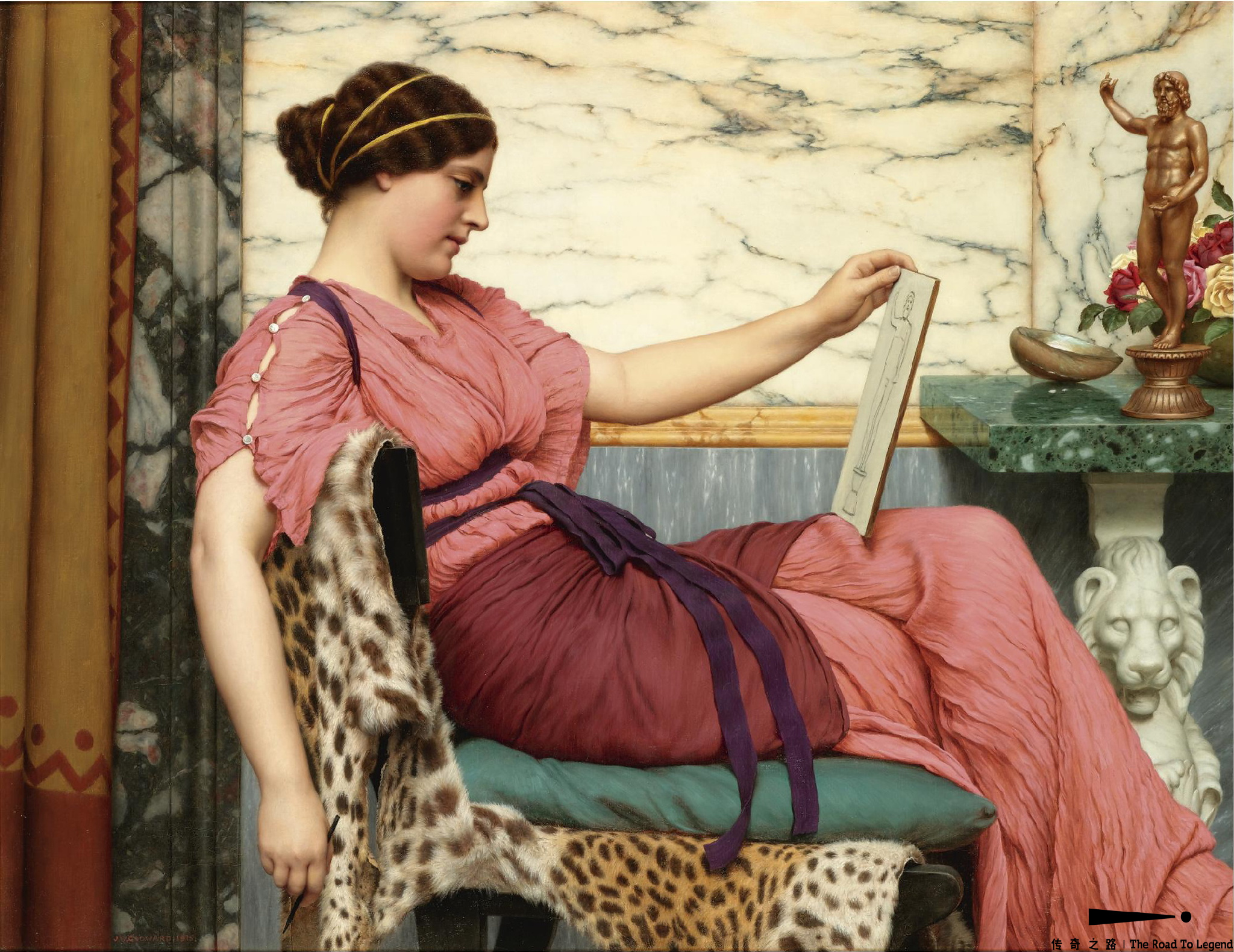 英国古典主义画家约翰威廉高德沃德是19世纪名不见经传