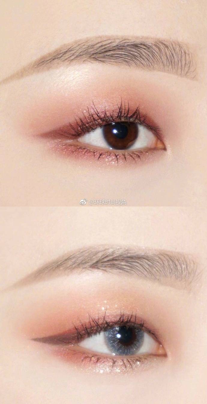适合单眼皮小仙女的眼妆