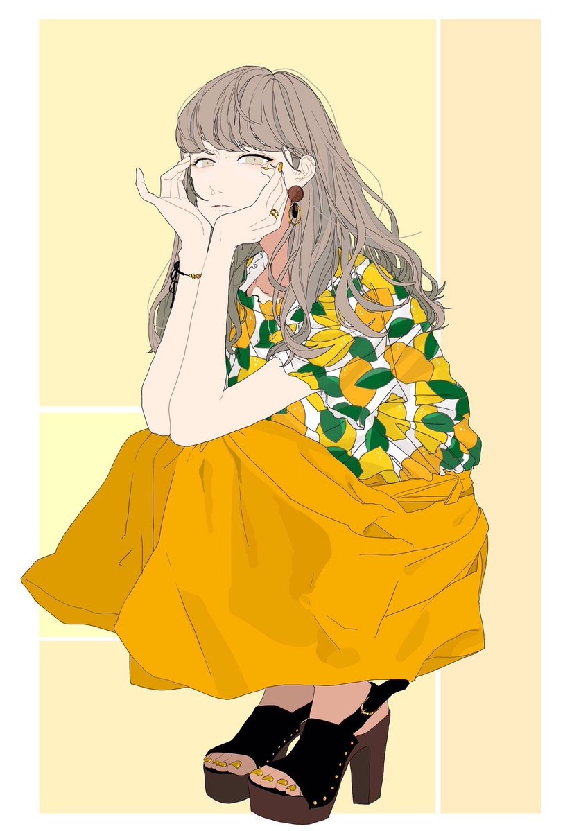 一组少女系插画02日本插画师慧子umenamerou