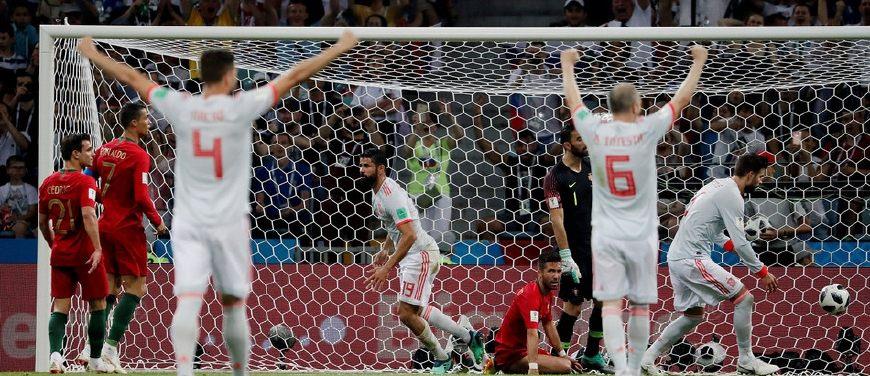 外围滚球如何稳定赚钱:西班牙靠少拿牌力压葡