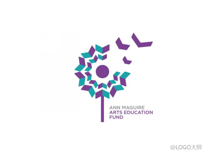 一组以蒲公英为元素的灵感logo设计欣赏_新浪看点