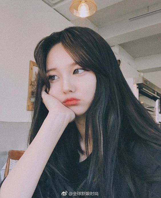 2018超夯韩系中分刘海,瘦脸变仙女