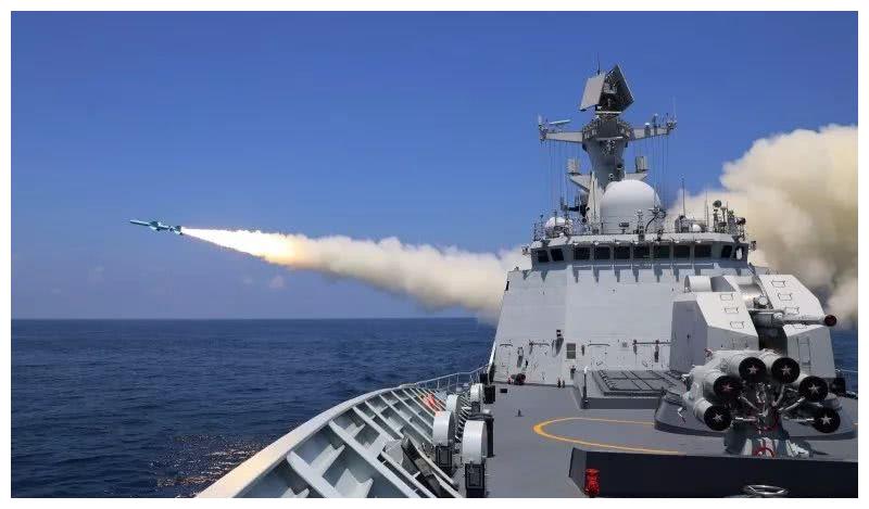 大批导弹高速逼近,中华神盾舰没一艘在场!近海狼群开火全部击落