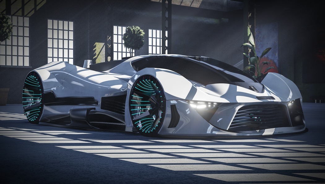 tauro概念汽车渲染效果图