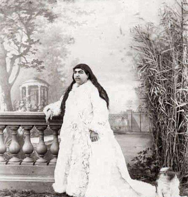 这位女子是卡扎尔公主,当时被誉为波斯第一美女!