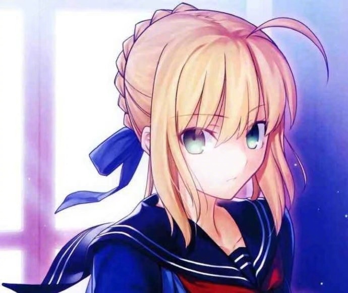 教你编出saber的头发吾王的发型敲好看