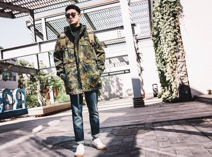 德国公发德斑迷彩parka野战风衣火爆异常5天就卖出2000