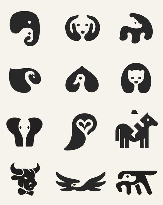 动物logo设计欣赏图案图片