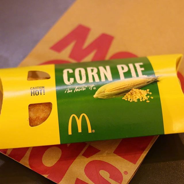 泰国麦当劳人气超高的"玉米派"终于也要在韩国麦当劳发售了