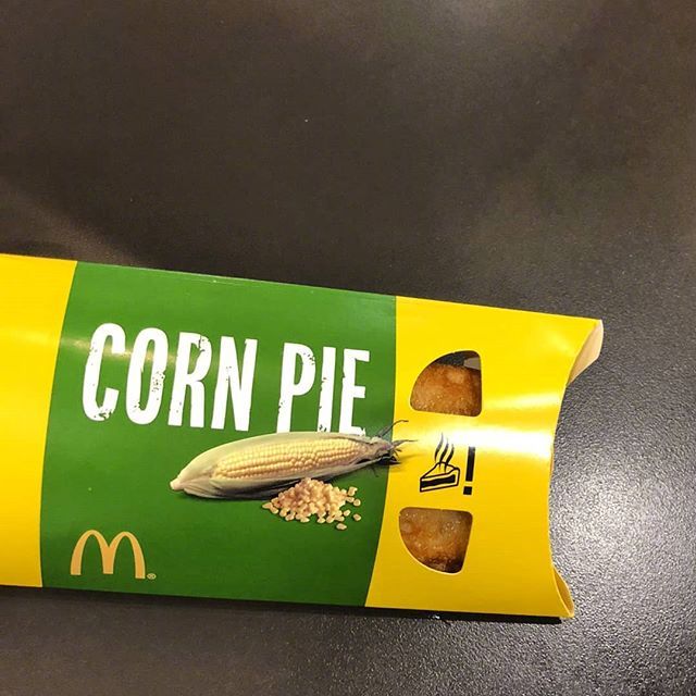 泰国麦当劳人气超高的"玉米派"终于也要在韩国麦当劳发售了