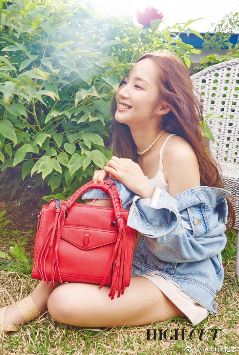 朴敏英highcut清爽的夏日女神