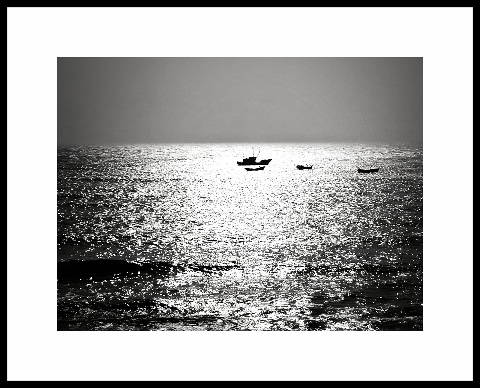 大海背景图黑白图片