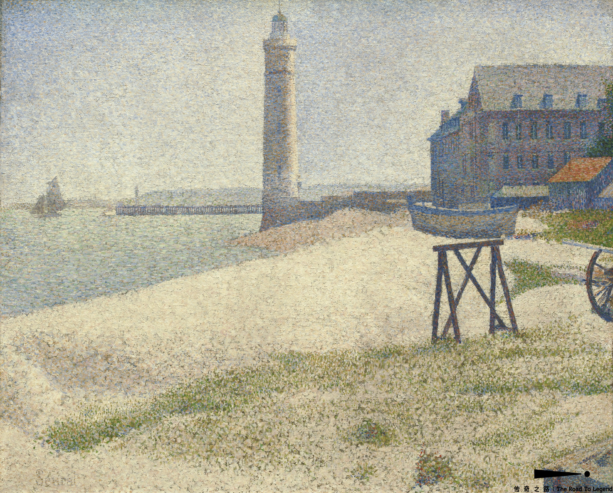 法国画家后期印象画派的代表人物修拉高清作品欣赏3