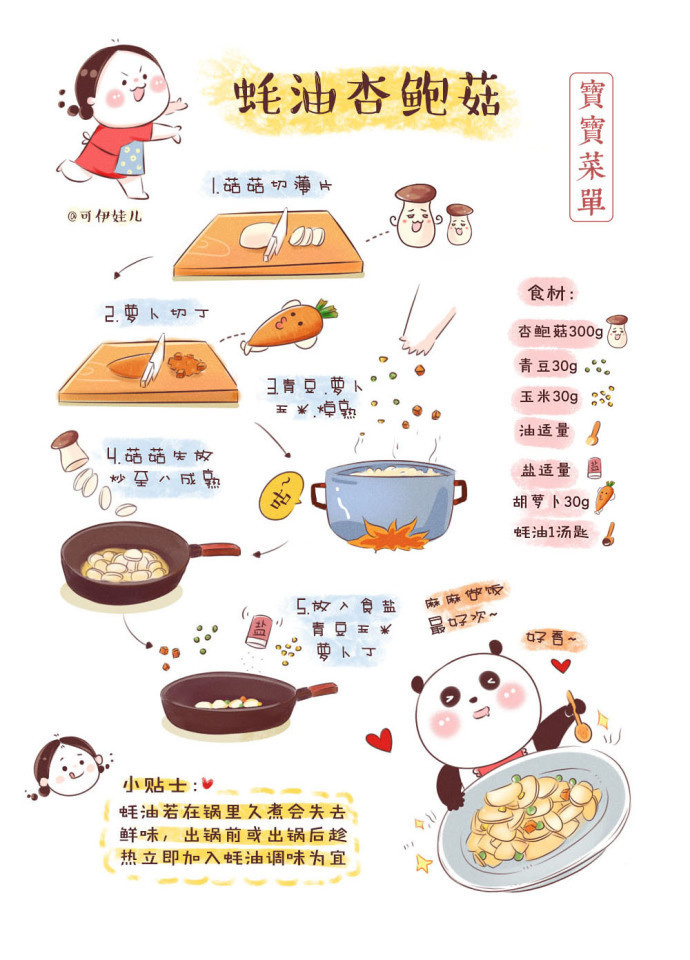 一大波超实用的宝宝美食菜单来啦!喜欢美食手账画画的快抱走吧
