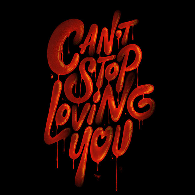 墨西哥daviher loredo液体效果字体设计._新浪看点