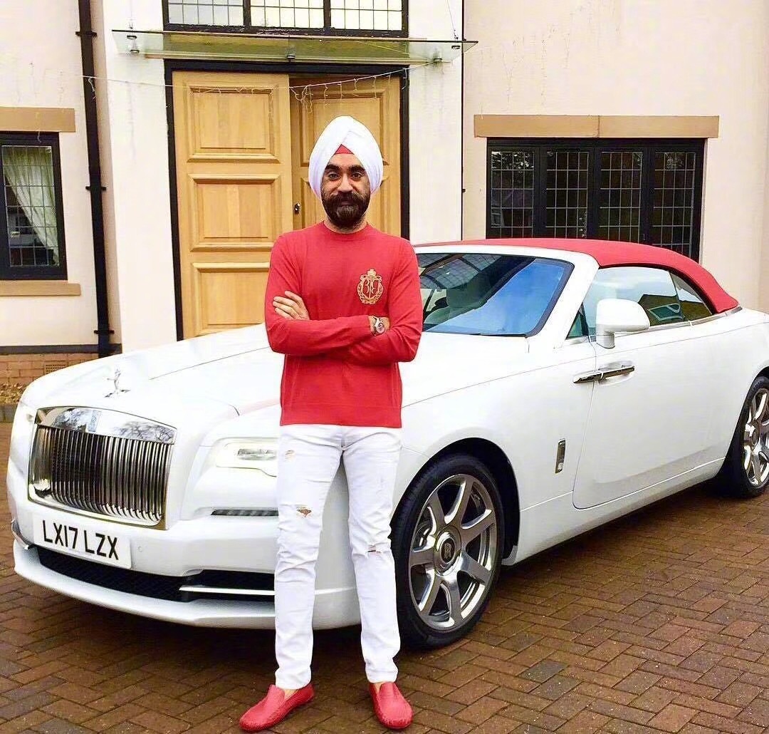 库里南全球首位车主鲁本·辛格(reuben singh)提车