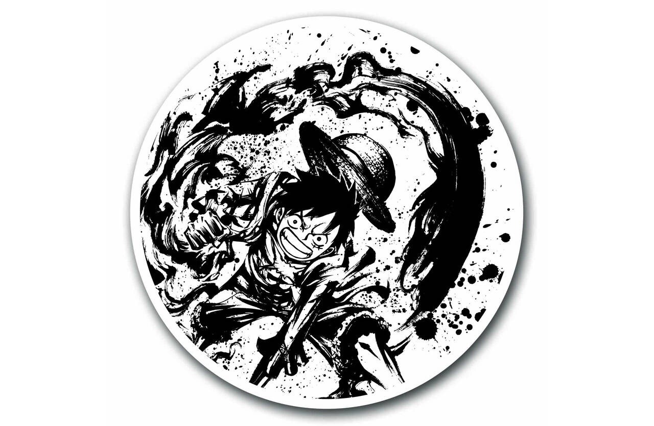 一组漂亮水墨海贼漫画