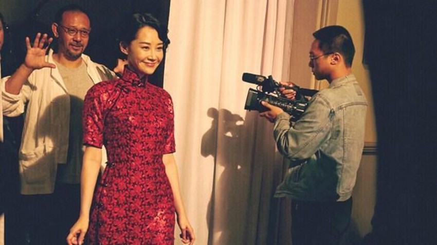 当43岁梅婷与49岁许晴同穿旗袍终于明白了什么才叫韵味