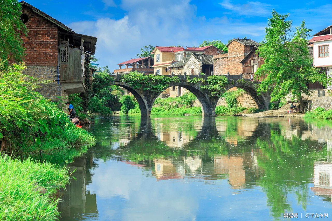 湖南省东安县芦洪市老街"古桥之美"