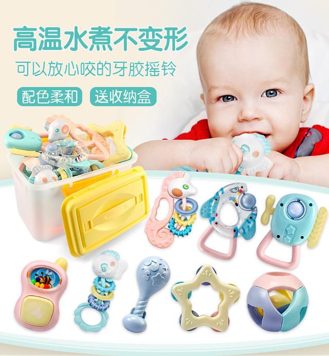 0-6个月宝宝适合玩的益智玩具,它们会让宝宝会