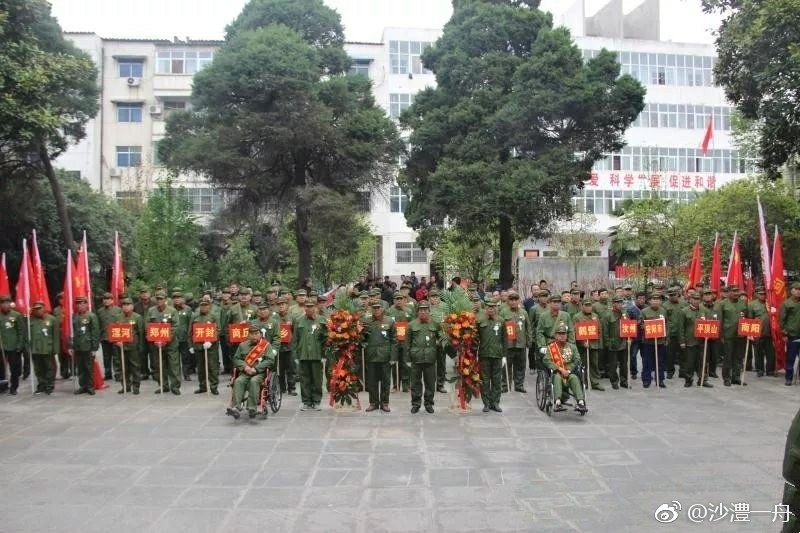 敬礼!河南十八地市参战老兵齐聚漯河临颍缅怀