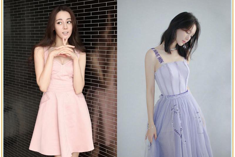 看了迪丽热巴的吊带裙,再看金晨,才知道苗条和骨感的差距有多大