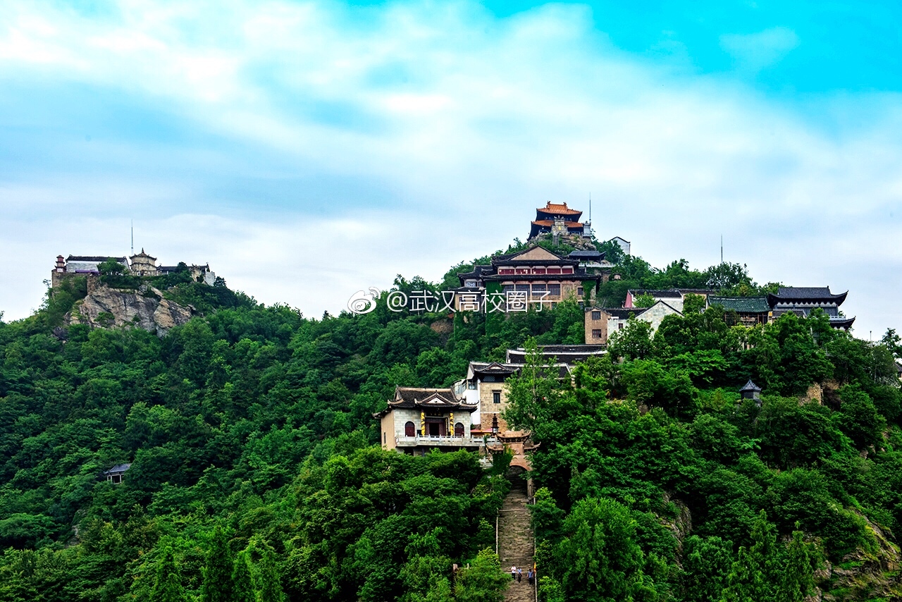 武汉木兰山有武汉后花园之称