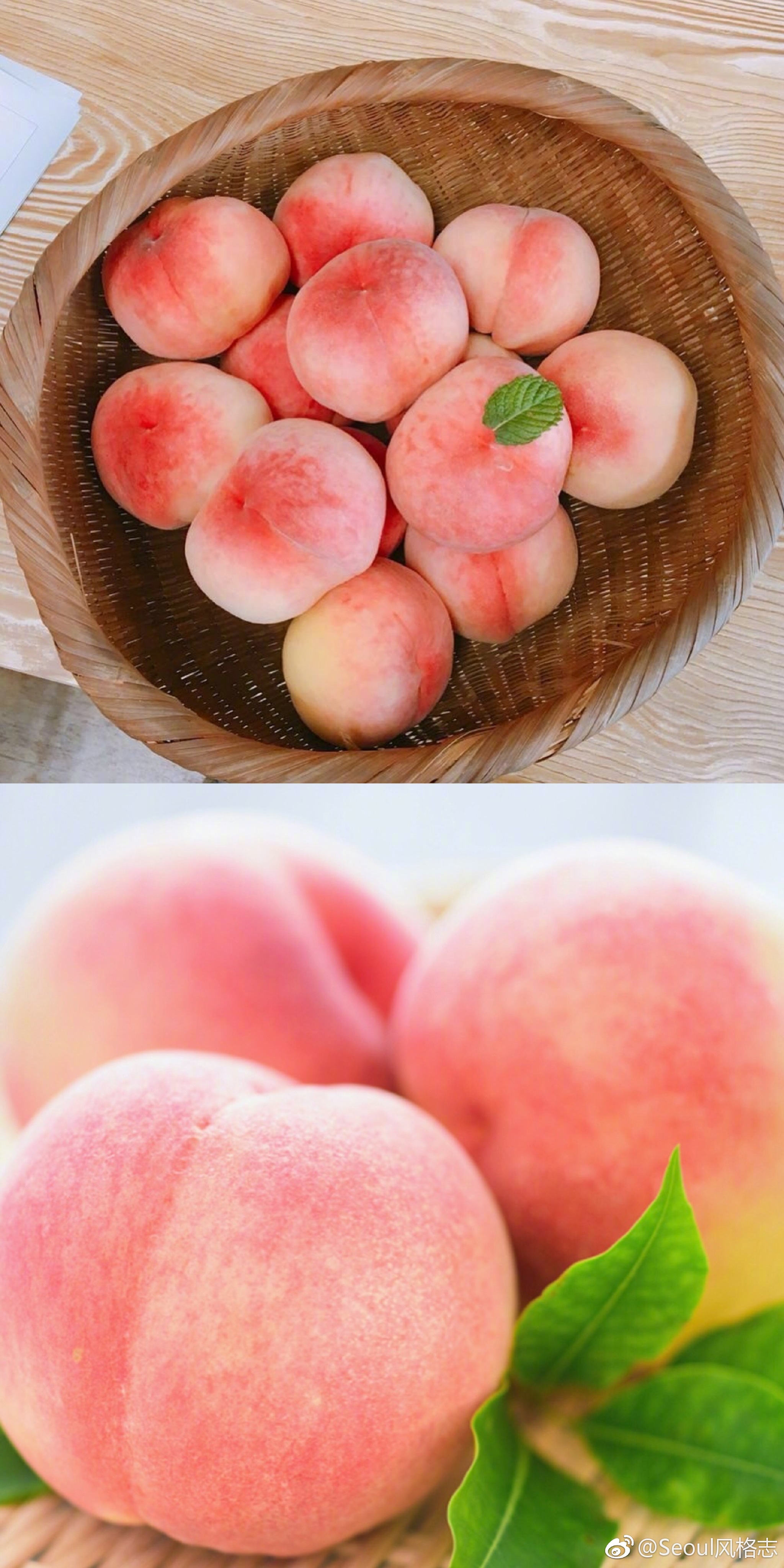 这个季节的水蜜桃完全就是世间最可爱的水果