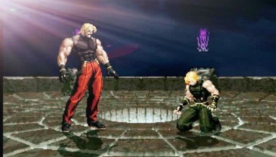 拳皇mugen 卢卡尔教训自己魔化的儿子 家族乱