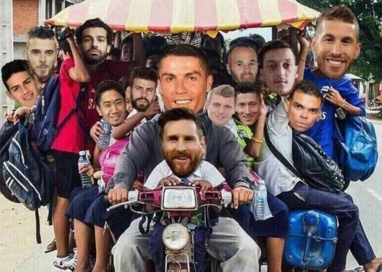 这位领导走红了,大赞姆巴佩是榜样,c罗梅西遭奚落