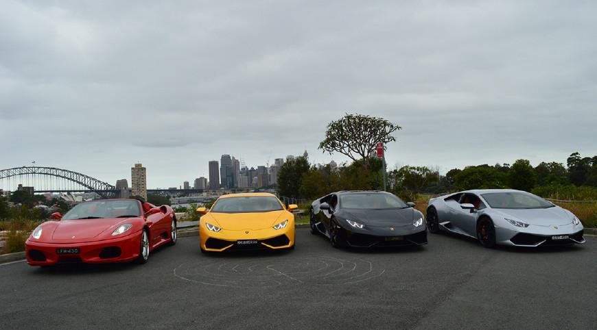 为支持蔡徐坤, 粉丝团开来半个亿的超跑车队助阵! 保时捷沦为配角